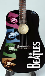 Miniature Acoustic Guitar The Beatles replicas
