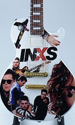 Miniature guitar replica INXS Kick