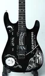 production miniature guitar Kirk Hammett Ouija Metallica