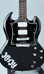 miniature electric guitar  ACDC Angus Young Black guitar