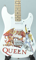 Freddie Mercury Queen Exclusive  miniature guitar replicas
