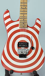 miniature guitar replicas Bull eye Twisted Sister
