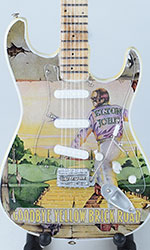 miniature guitar shop Elton John Goodbye Yellow Brick Road