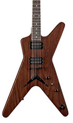 production miniature guitar Dean Wood Brown