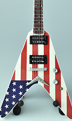Indonesia miniature guitar Megadeth Dave Mustaine