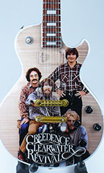 Creedence Clearwater Revival miniature guitar supply