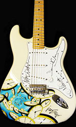 wooden miniature guitar Guitar Pink Floyd