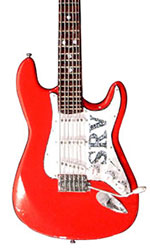 Stave Ray Vaugan miniature guitar models