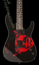 Metallica Kirk Hammett miniature guitar models 