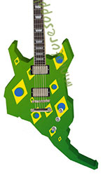 Max Cavalera Sepultur miniature guitar models
