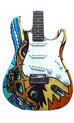 The Who Custom miniature guitar decal