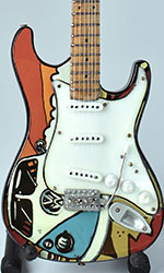 miniature guitar decal  VW custom