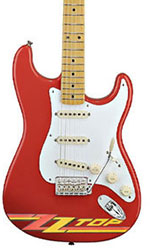 miniature guitar decal ZZ Top Billy Gibbons 