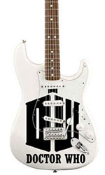 miniature guitar decoration Doctor Who