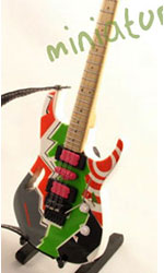 Vai Tom Anderson decals miniature guitars