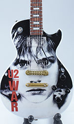 U2 War miniature guitars