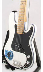 wholesale miniature Steve Harris IRON MAIDEN guitar