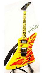wholesale miniature guitar Rick Nielsen GONNA RAISE HELL