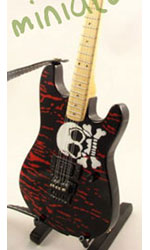 RATT Warren DeMartini Blood Skull wholesale miniature guitar