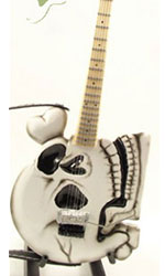 POISON Deville made of Resin miniature guitar