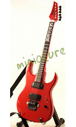 Mick Thomson Slipknot wood miniature guitar