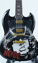 Angus Young ACDC miniature guitar wholesale