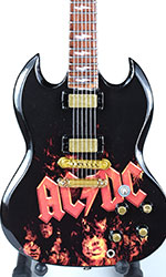 Angus Young flame miniature guitar wholesale