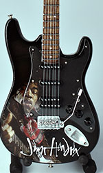 miniature guitar electric Jimi Hendrix