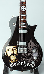 Motorhead Lemmy Kilmister  miniature guitar model