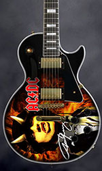 Angus young ACDC miniature guitar wholesale