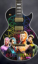 Coldplay A Head Full of Dreams miniature guitar wholesale
