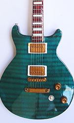 Miniature Guitar LP 1959, Burn maple sunburst