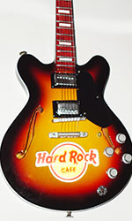 miniature electric guitar hard Rock Cafe