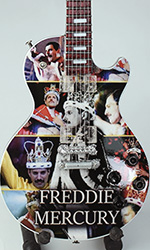 miniature electric guitar Freddie Mercury