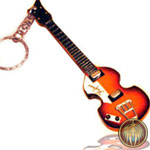 Keyring guitar Hofner Bass, The Beatles Bass keyring
