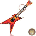 Jackson guitar key chain, Electric guitar key chain