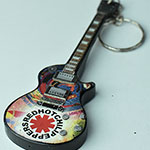 Key ring Red Hot Chili Papper, Key chain guitar