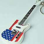 Supplier Keyring guitar Bruce Springsteen, USA Flag