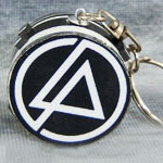Wholesale drum kit keyring Linkin Park logo