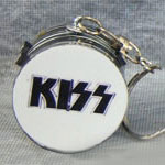 Drumset keyring Kiss logo