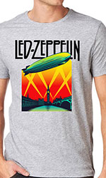 T Shirt Led Zeppelin Celebration day 100% cotton
