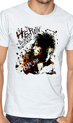 T Shirt Nikki Sixx Heroin Logo