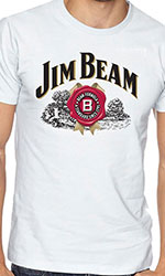 T-Shirt Jim Beam Jim Beam logo