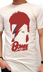 T-Shirt David Bowie David Bowie logo